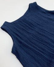 Load image into Gallery viewer, Eleven Stitch | Travel Bubble Dress in Indigo
