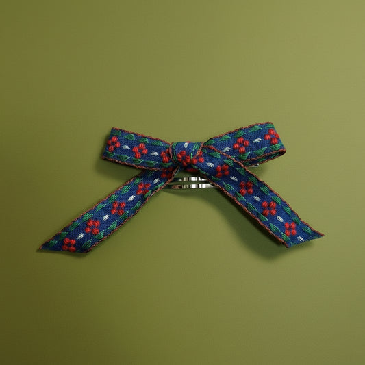 Tippi Embroidered Bow