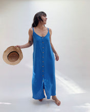 Load image into Gallery viewer, Yuvita | Button Front Dress in Flax Flower
