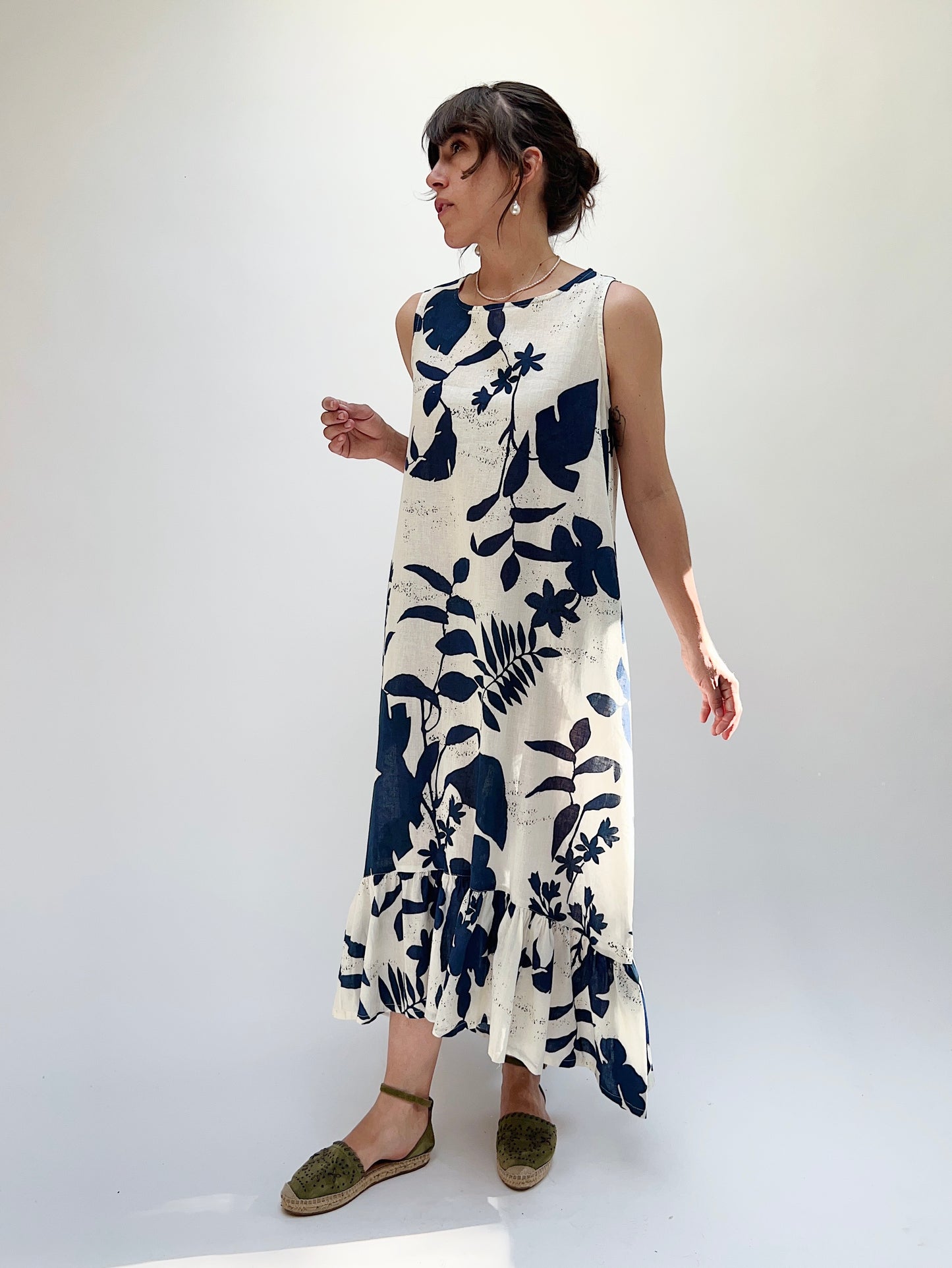 Bryn Walker | Angelina Dress in Foglie Print