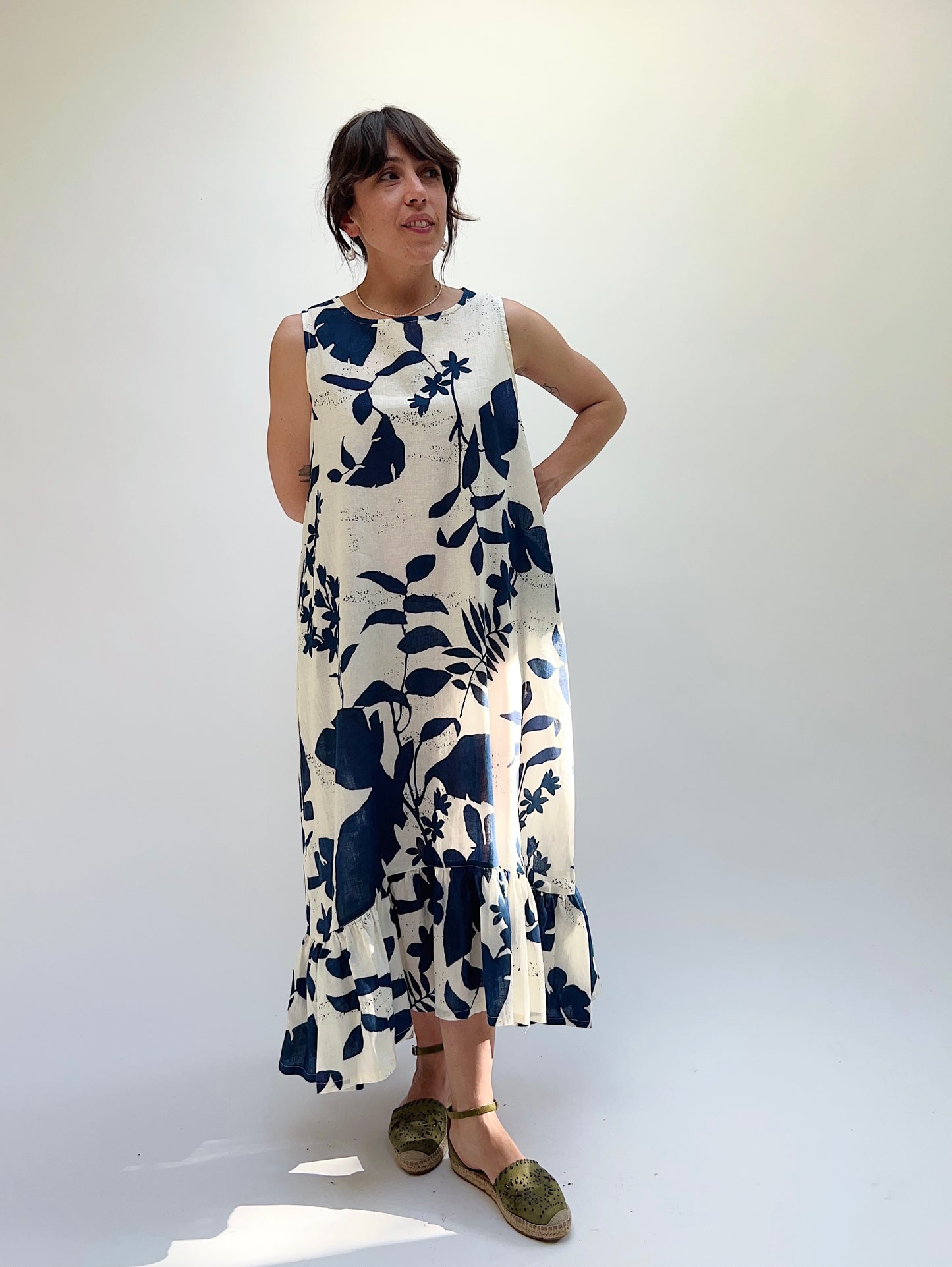 Bryn Walker | Angelina Dress in Foglie Print