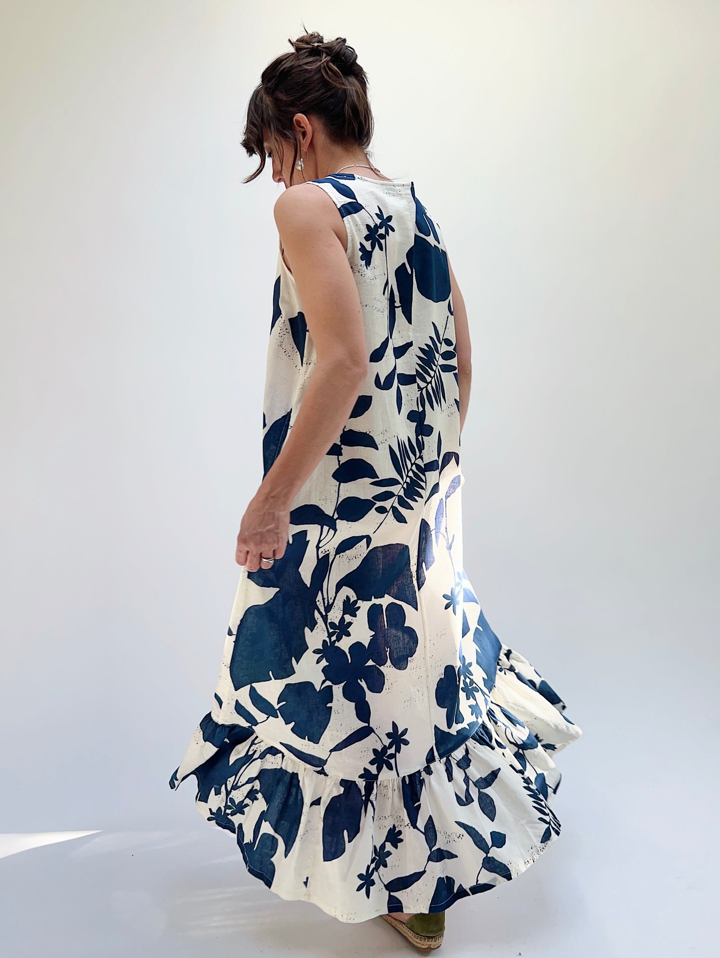 Bryn Walker | Angelina Dress in Foglie Print