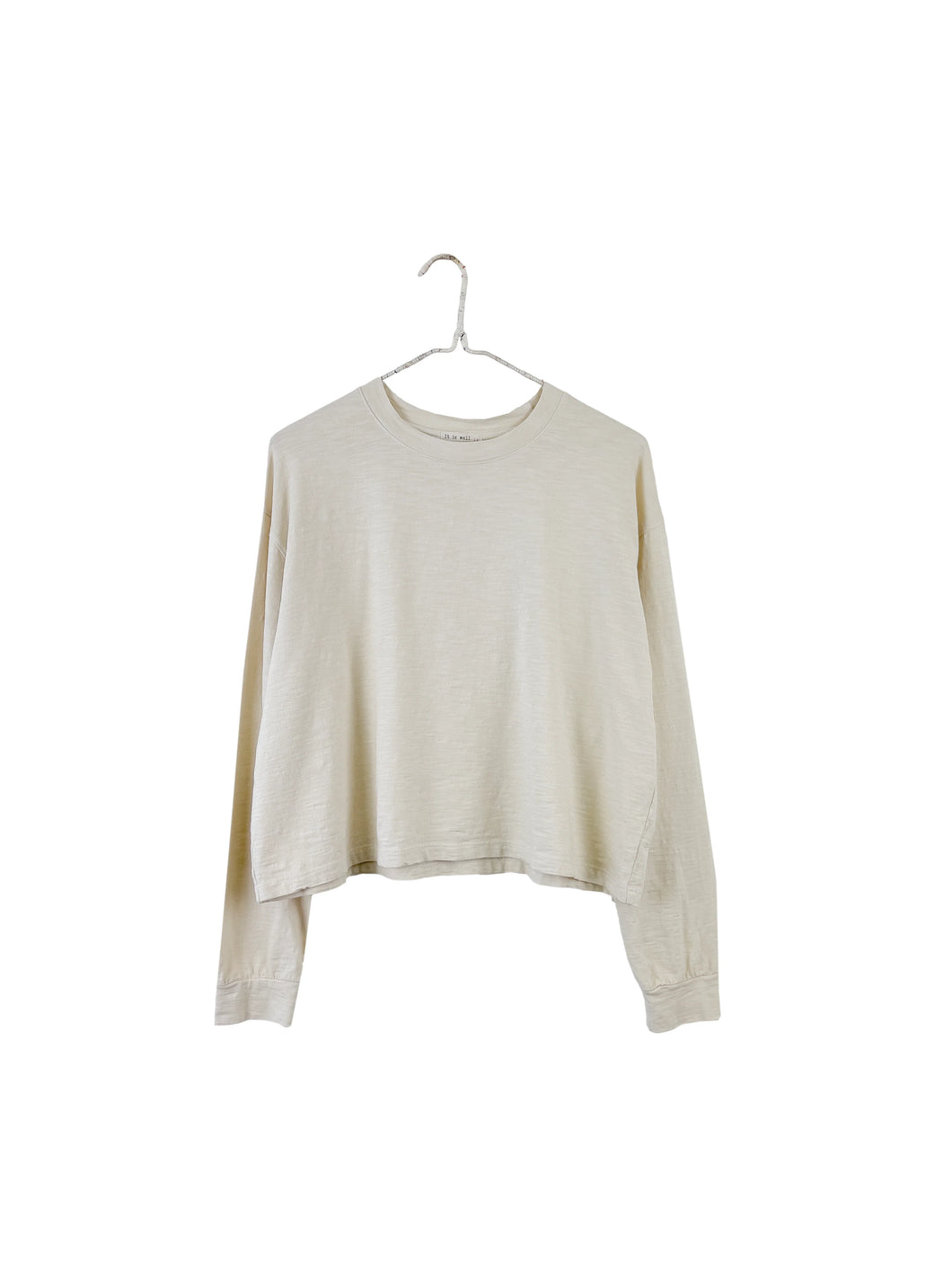 It Is Well | Long Sleeve Boxy Tee
