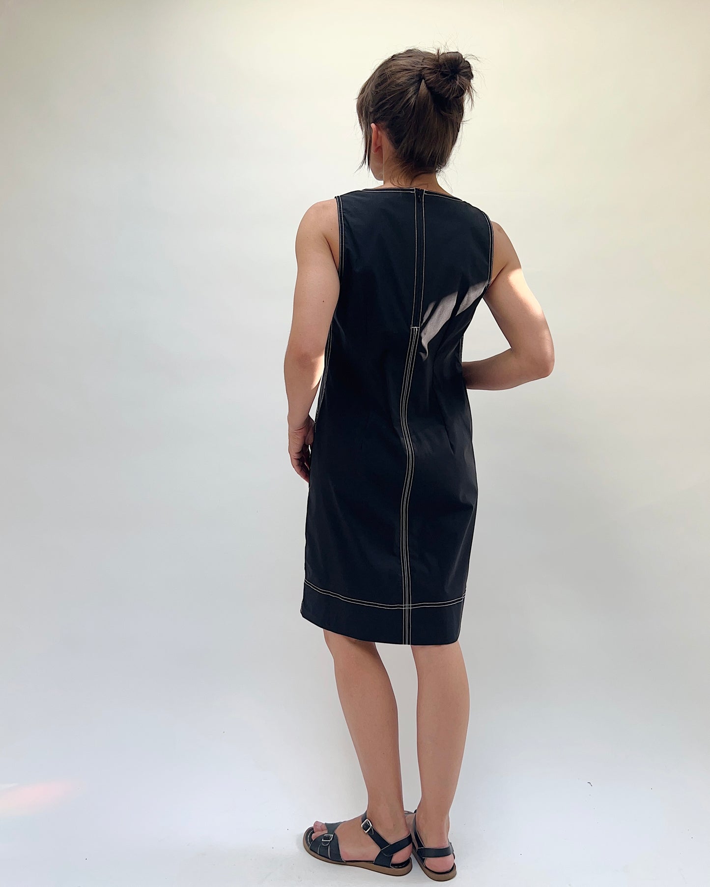 Cool Tech Beacomber Dress in Black