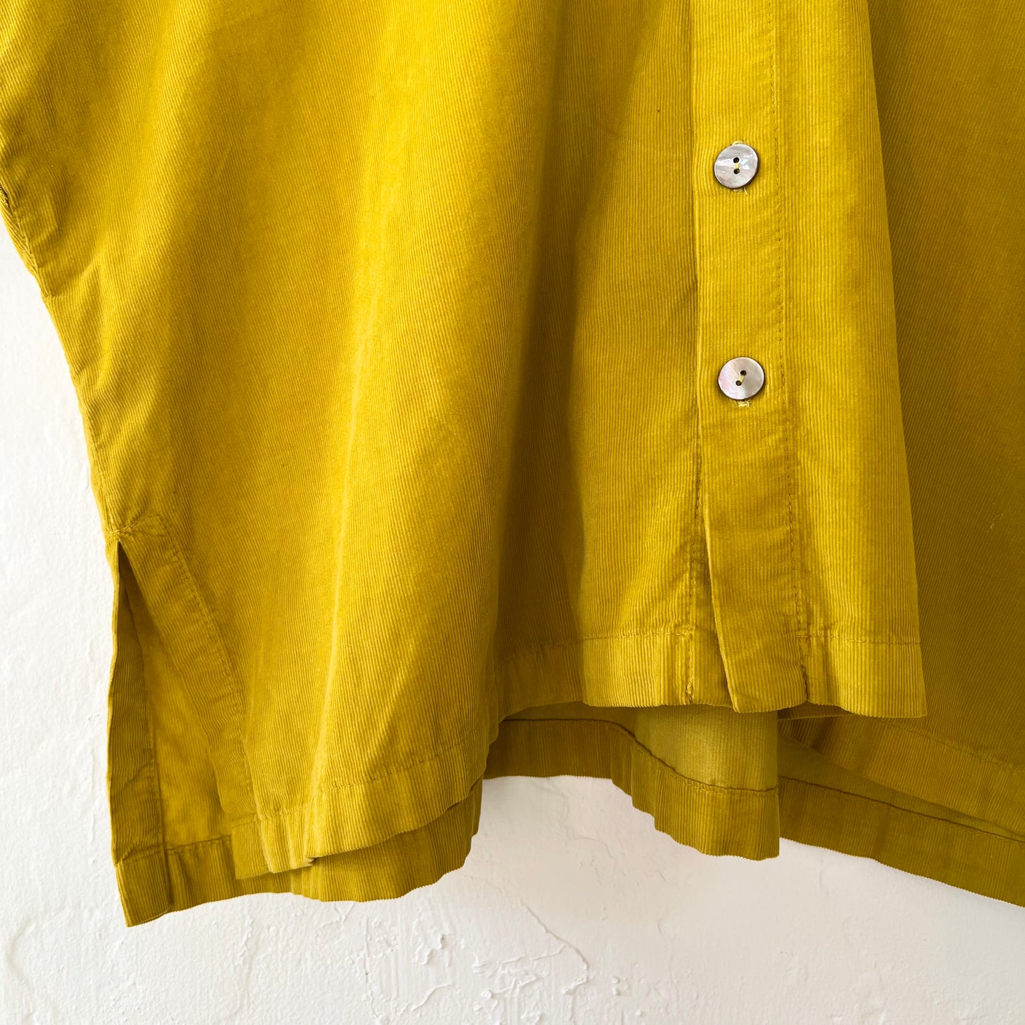 Corduroy Big Shirt in Kiwi