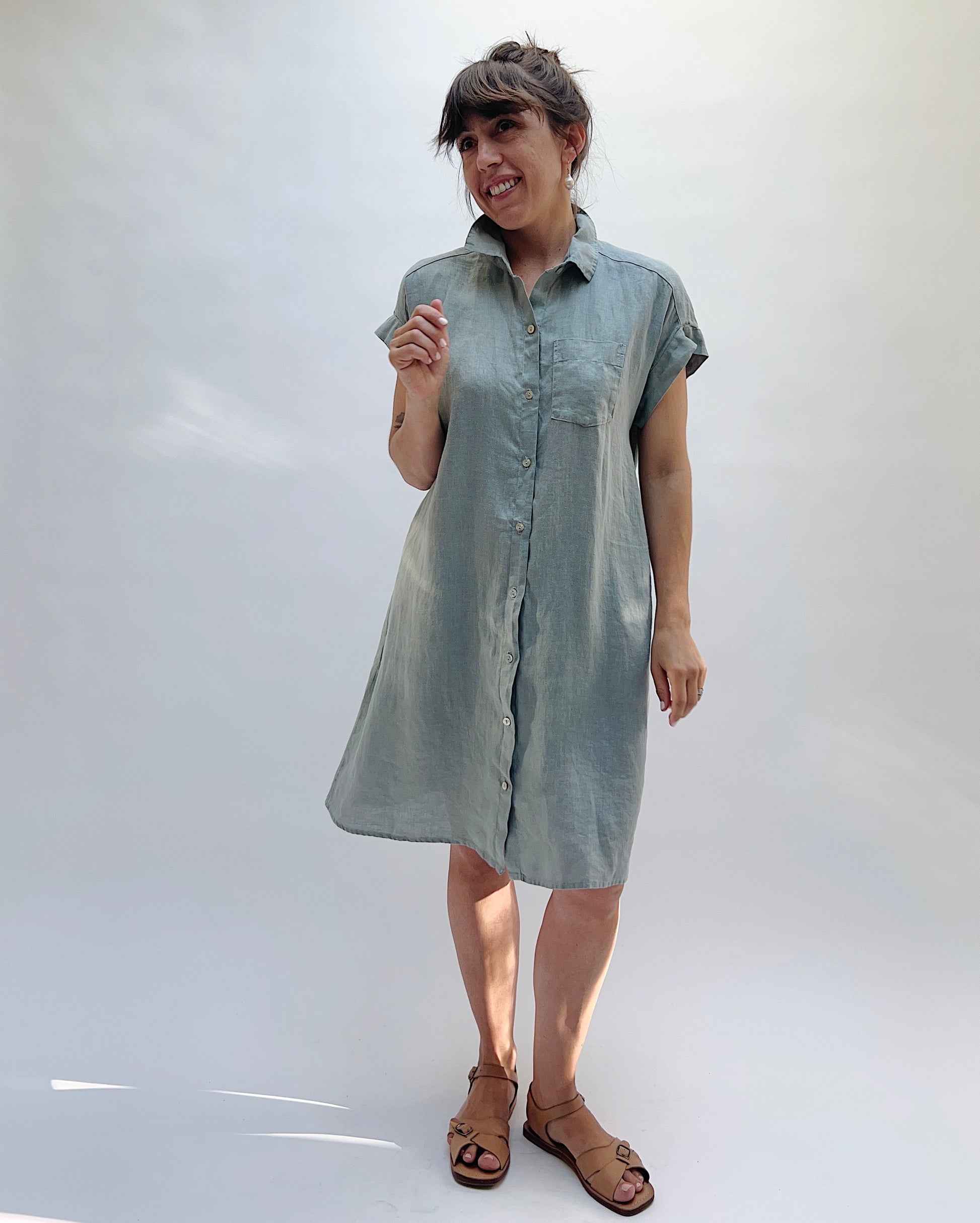 linen dress with cap sleeves AHTJRT Plus Size Linen Dress for Women V Neck Sundress Cap Sleeve Long Maxi Dresses for Vacation Beach Summer Orange XXXXXL
