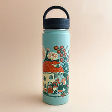 Load image into Gallery viewer, Phoebe Wahl | Blossom Village Water Bottle
