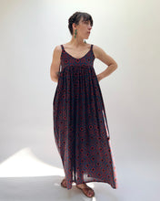 Load image into Gallery viewer, DVAA | Fiona Dress In Blue &amp; Red Floral
