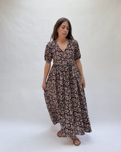 Load image into Gallery viewer, Petra Dress in Black Floral
