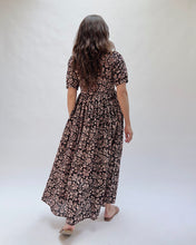 Load image into Gallery viewer, Petra Dress in Black Floral
