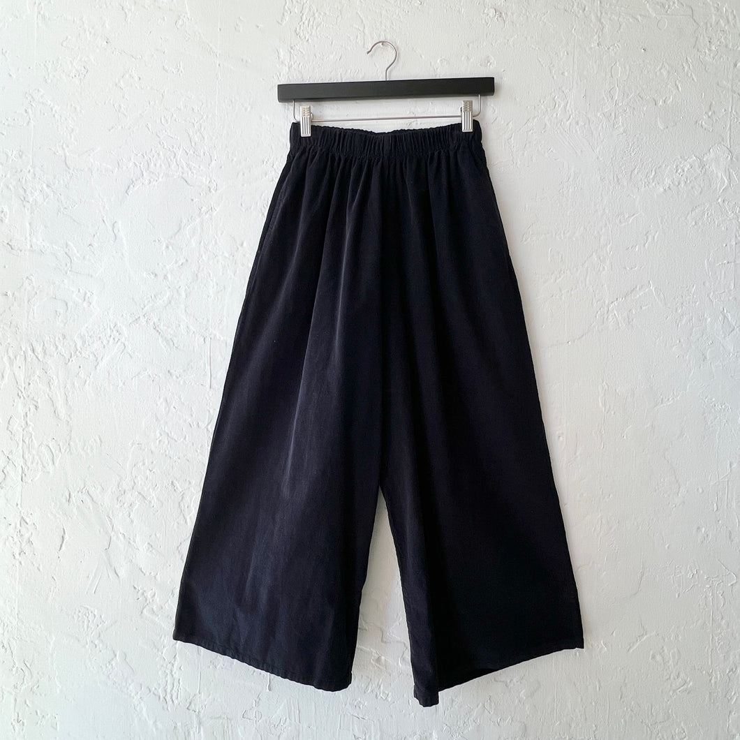 Bryn Walker | Corduroy Flood Pants in Black