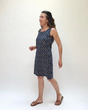 Load image into Gallery viewer, Mata Traders | Evanston Dress in Micro Floral Navy
