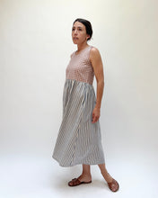 Load image into Gallery viewer, Mata Traders | Lilah Dress in Gingham Stripe Mix
