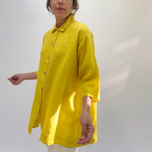 Load image into Gallery viewer, Bryn Walker | Linen Button Front Shirt in Incaberry
