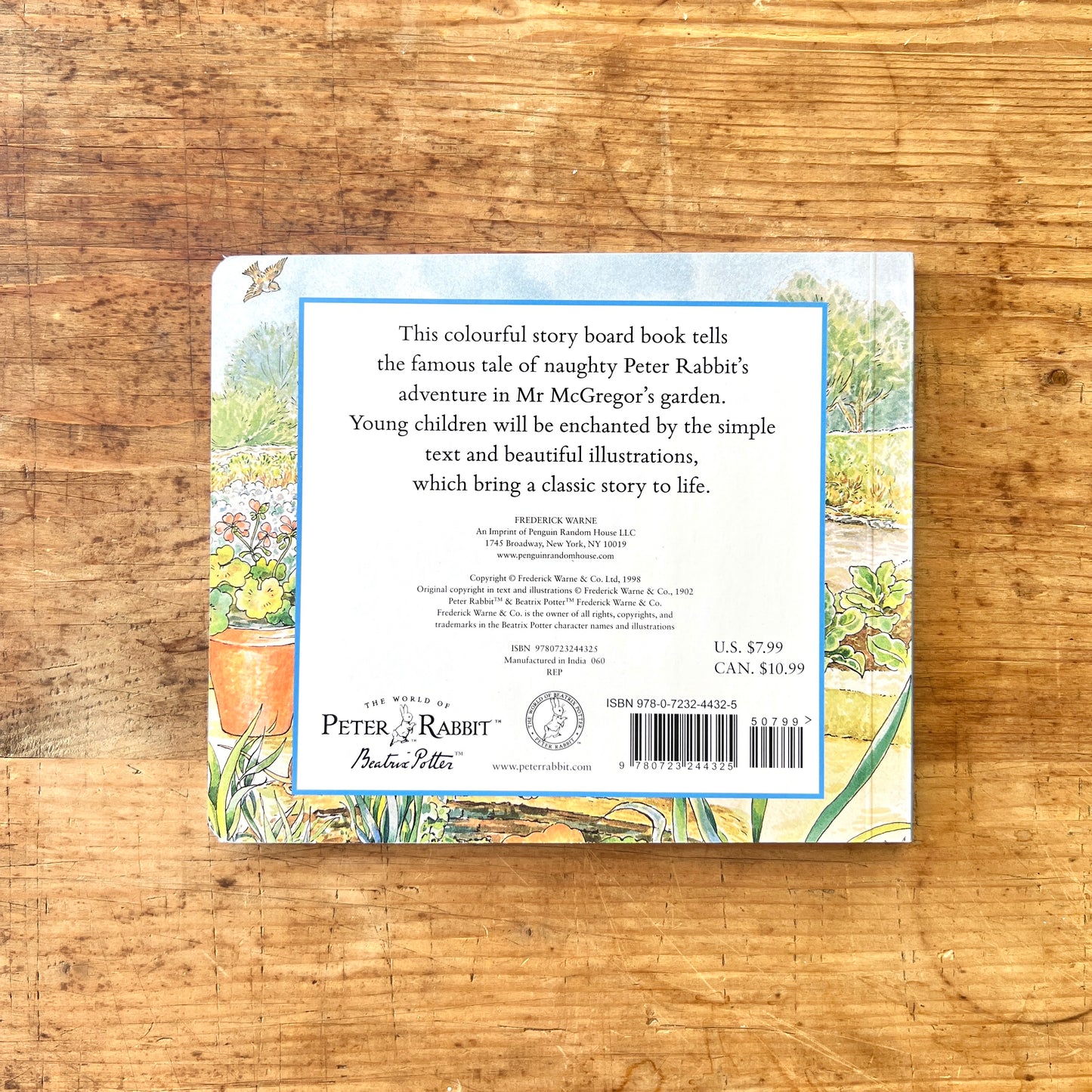 The Tale of Peter Rabbit: A Story Board Book
