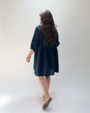 Load image into Gallery viewer, Yuvita | Babydoll Dress in Navy
