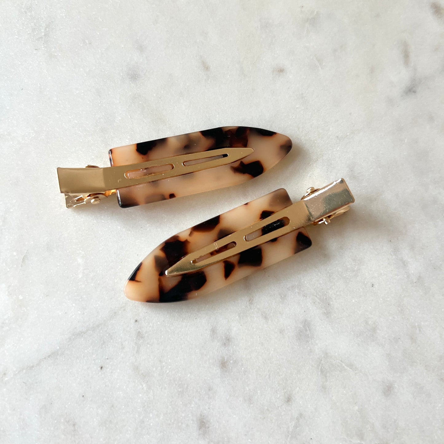 Creaseless Clips in Light Tortoise