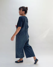 Load image into Gallery viewer, Fenini | Corduroy Jumpsuit Pant in Charcoal

