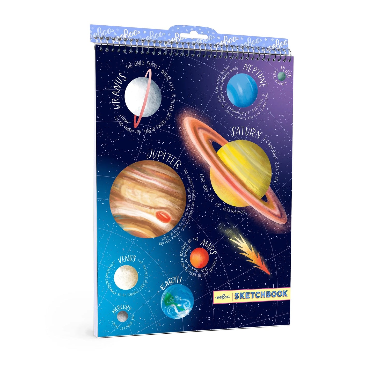 Eeboo | Our Planets Sketchbook