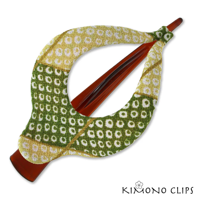 Harp Hair Clip in Matcha