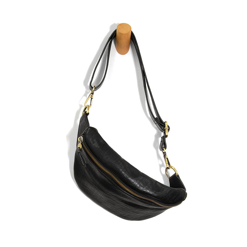Shiloh Sling Belt Bag in Black