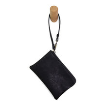 Load image into Gallery viewer, Pippa Wristlet Pouch in Black
