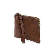 Load image into Gallery viewer, Pippa Wristlet Pouch in Caramel
