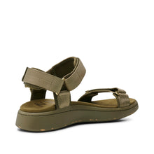 Load image into Gallery viewer, Woden | Line Sandal in Dark Olive
