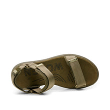 Load image into Gallery viewer, Woden | Line Sandal in Dark Olive
