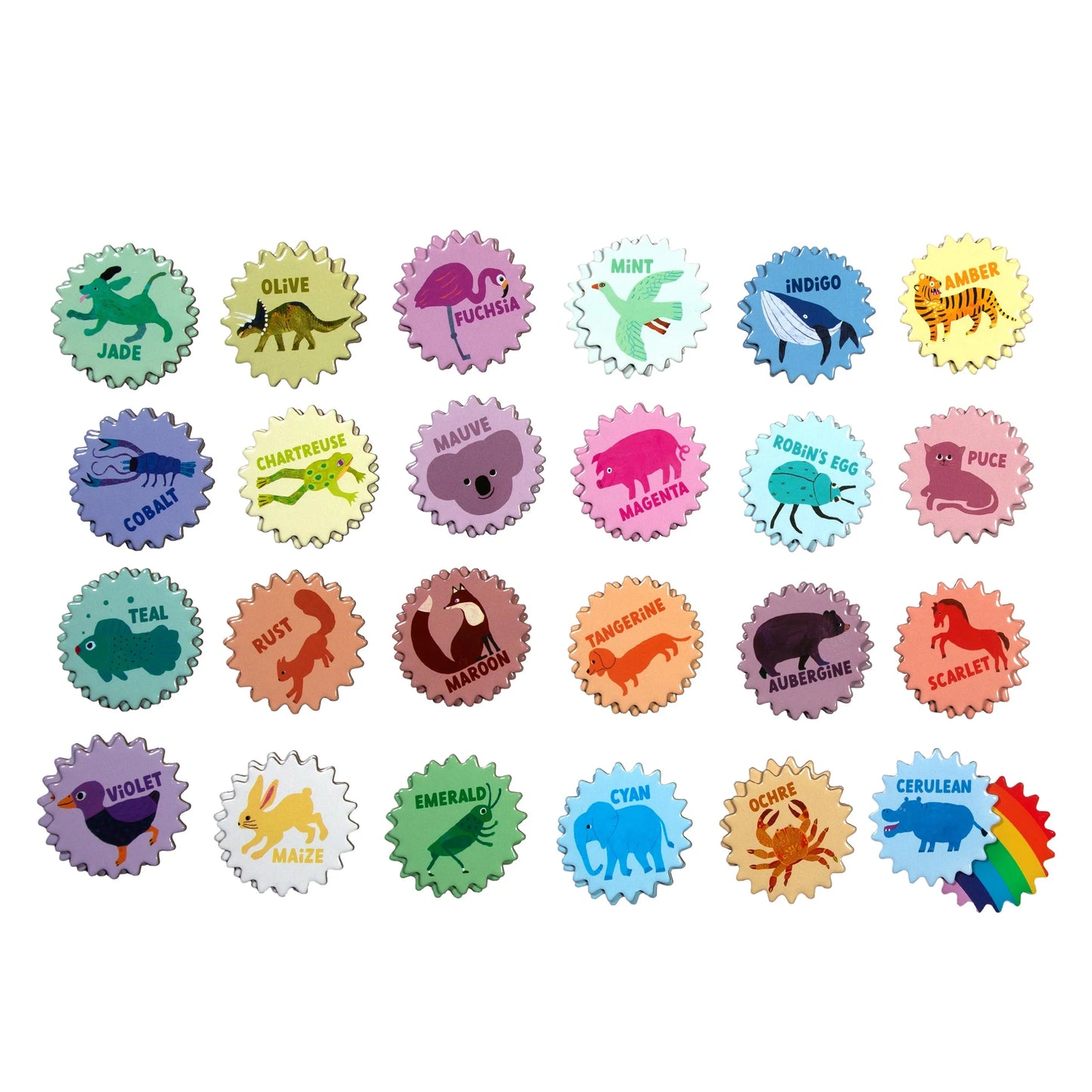 Eeboo | Rainbow Planet Memory & Matching Game