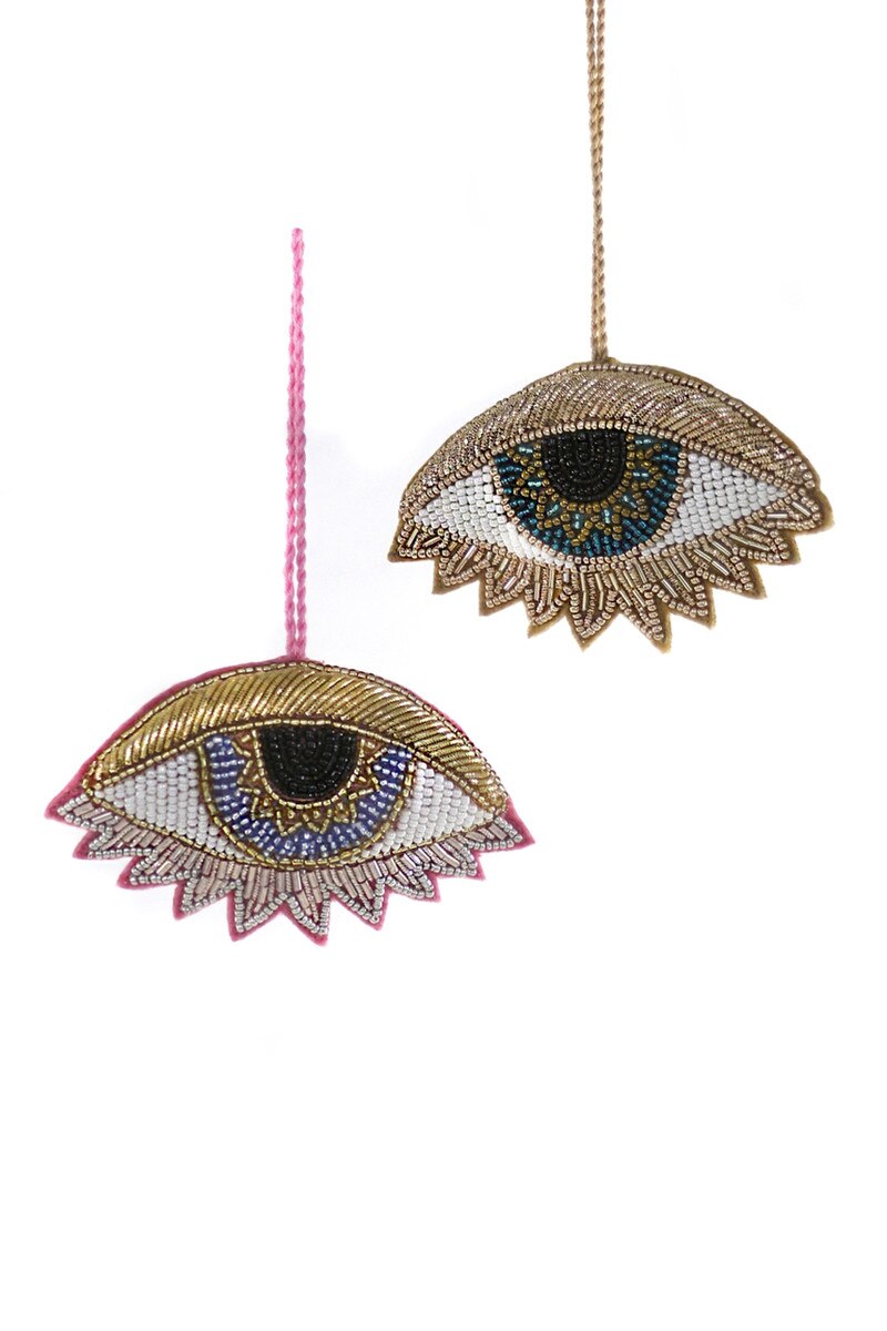 Tinsel Occhio Ornament