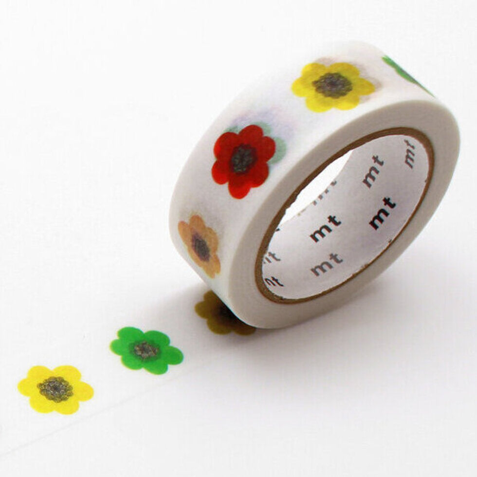 MT | Washi Tape Ichiro Yamaguchi Hana Head Pattern