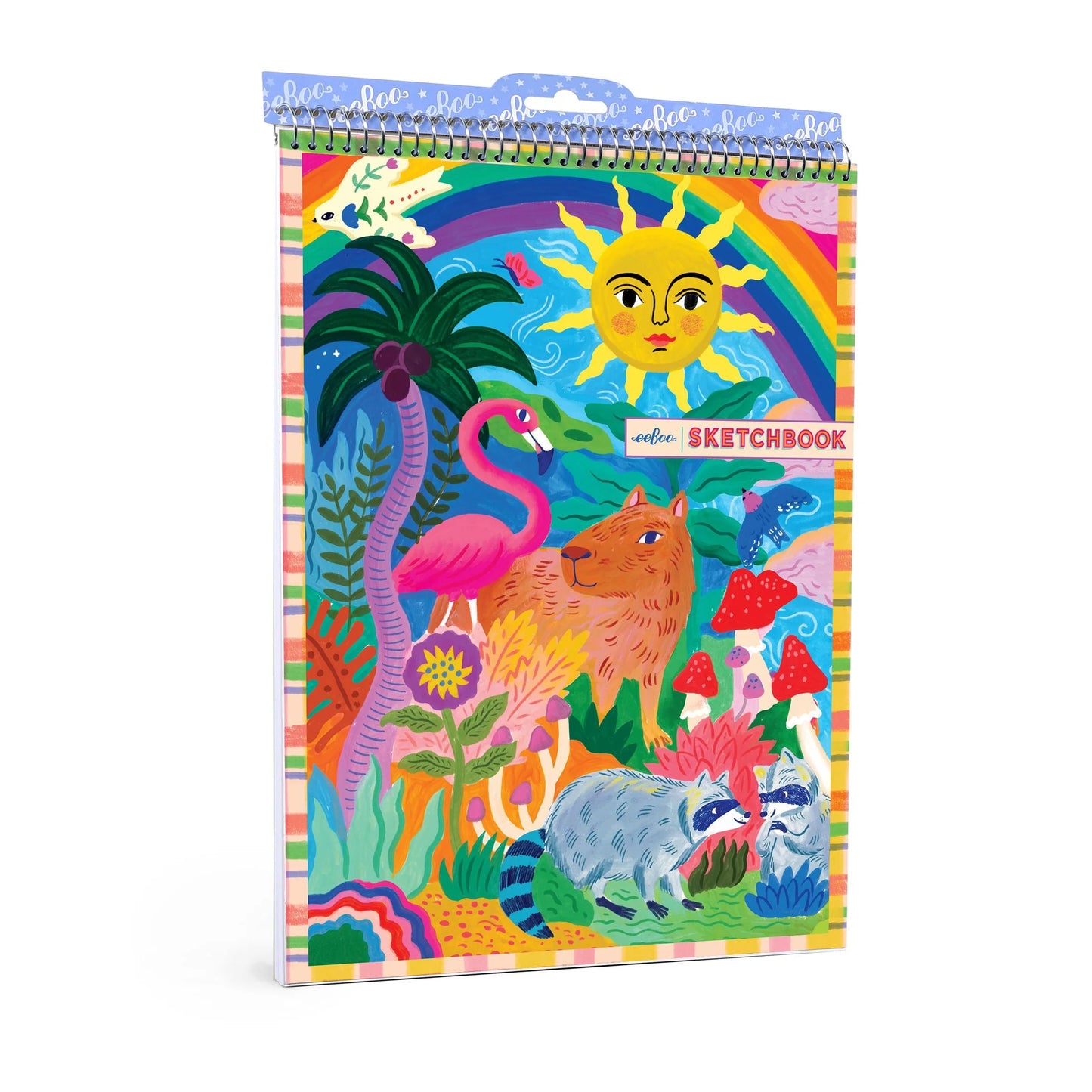 Eeboo | Capybara & Sun Sketchbook