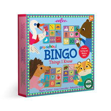 Load image into Gallery viewer, Eeboo | Preschool Things I Know Bingo

