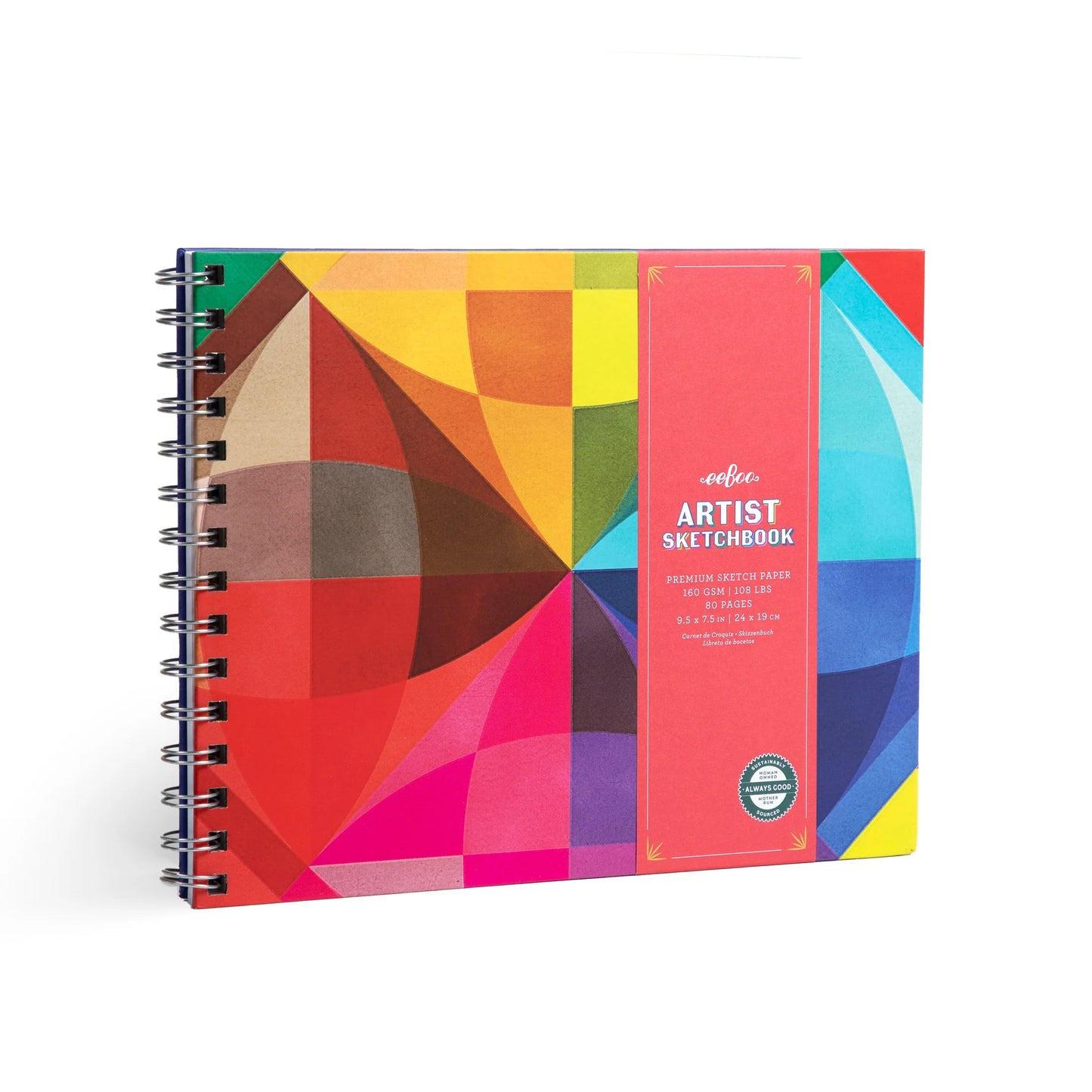 Eeboo | Rainbow Hardcover Sketchbook
