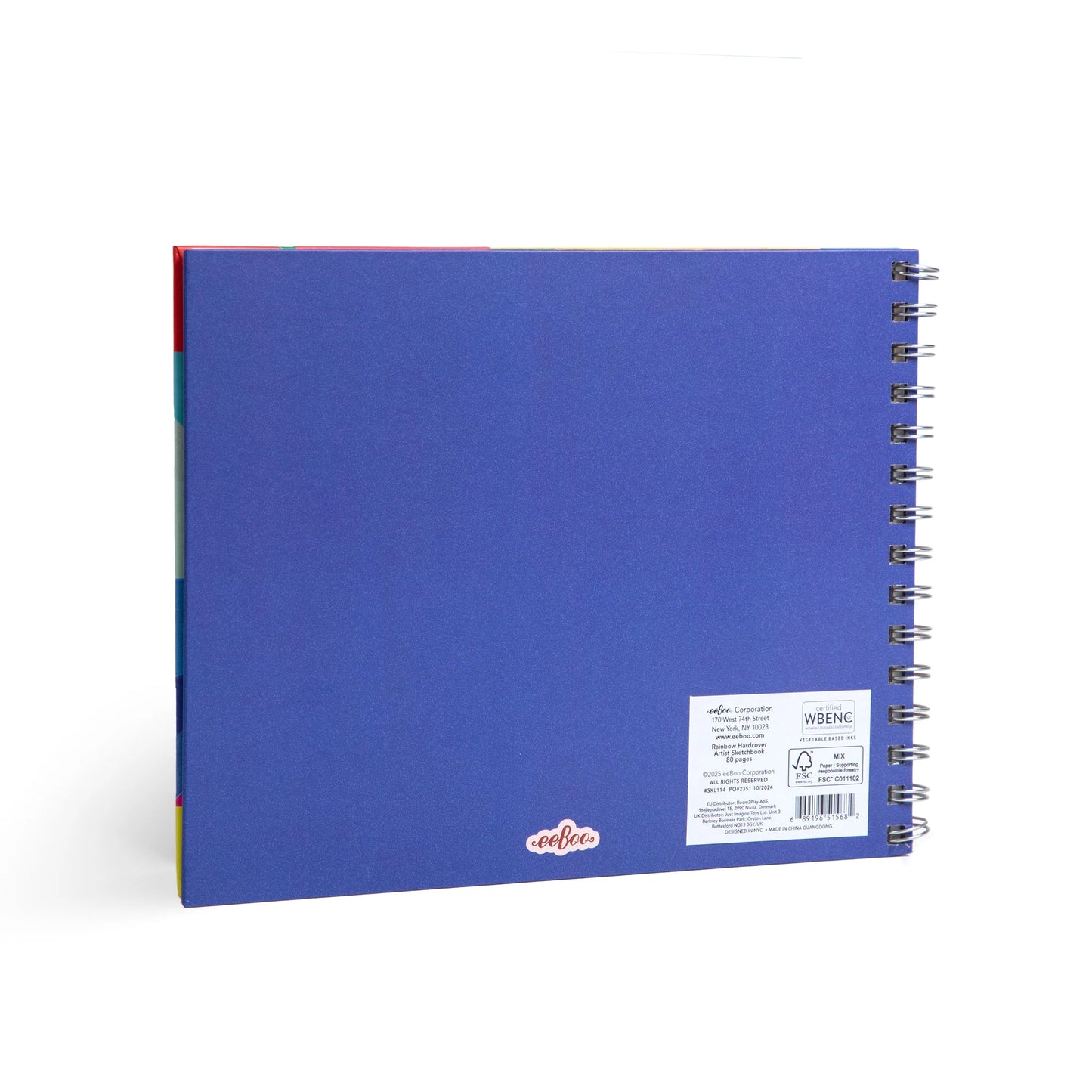 Eeboo | Rainbow Hardcover Sketchbook
