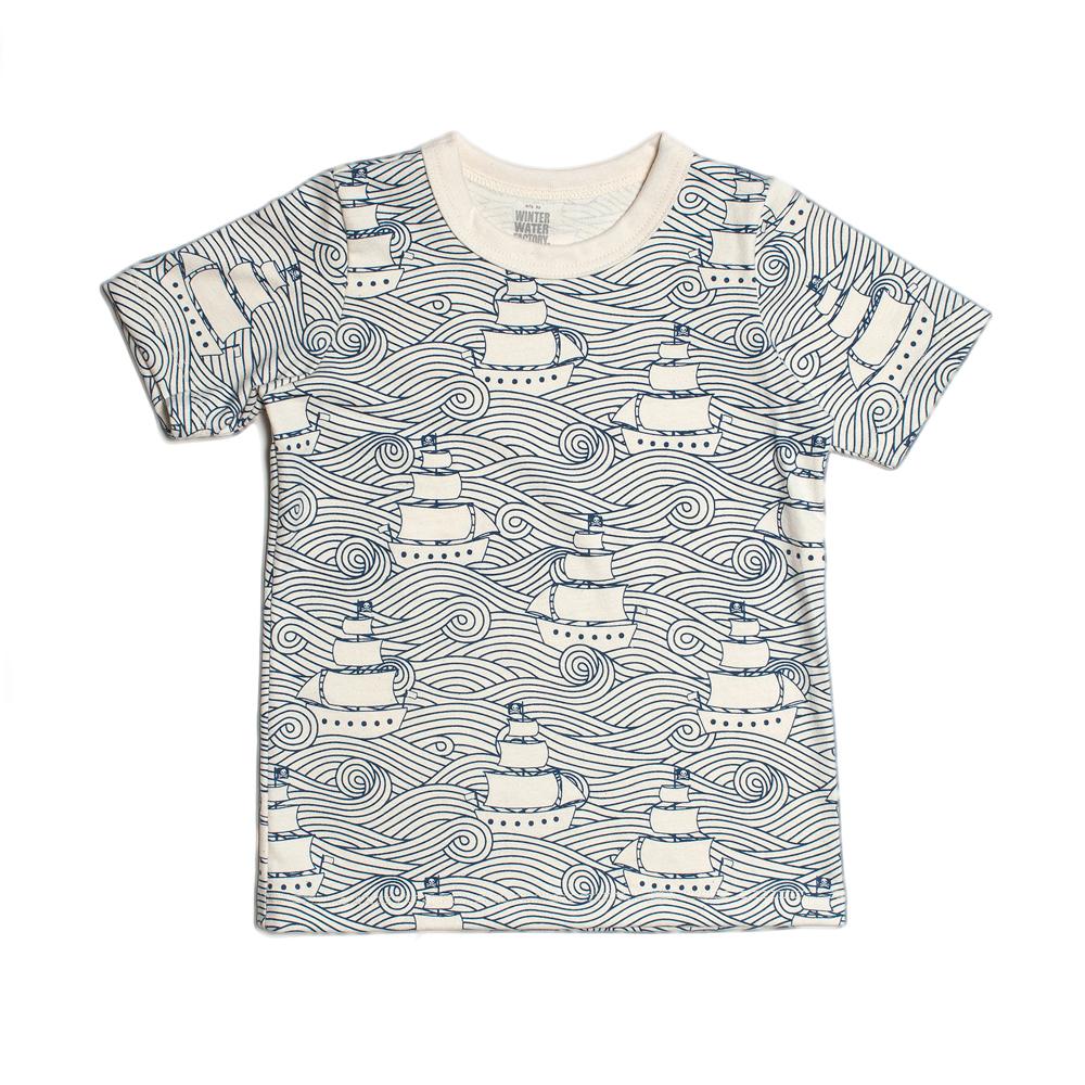 Short Sleeve Tee in High Seas