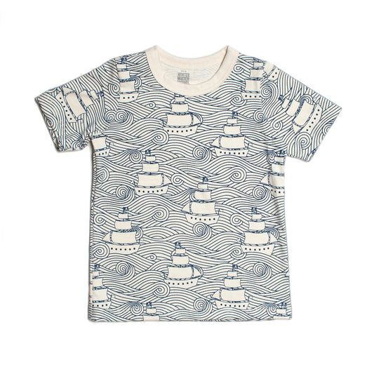 Short Sleeve Tee in High Seas