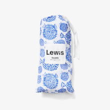 Load image into Gallery viewer, Lewis | Muslin Swaddle in Marine Blowfish
