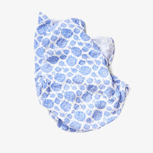 Load image into Gallery viewer, Lewis | Muslin Swaddle in Marine Blowfish
