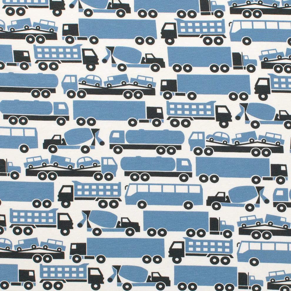 Short Sleeve Tee in Surf Blue Big Rigs