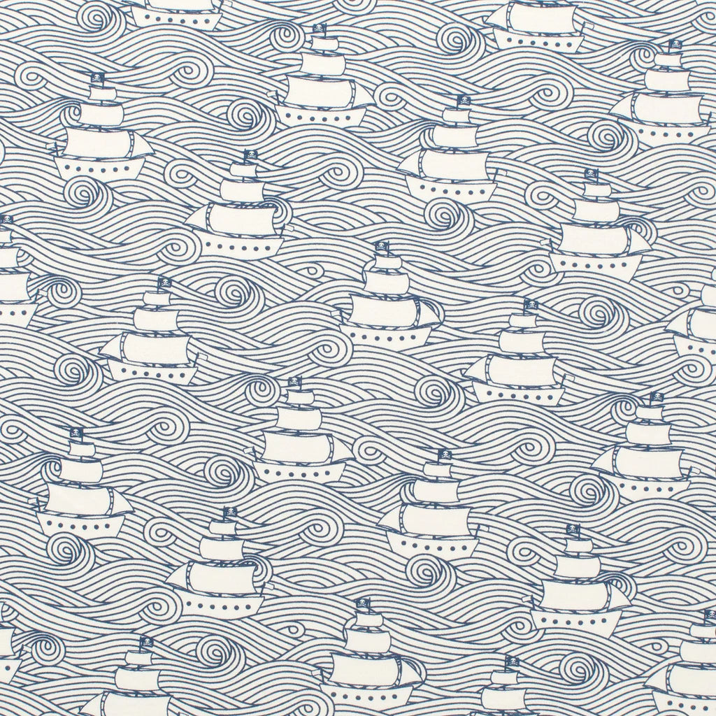 Summer Romper in Navy High Seas