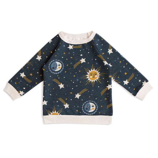 Winter Water Factory | Sweatshirt in Celestial Navy