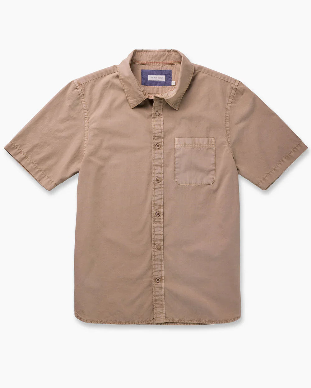 Tailored Shirt Compact Poplin- Taupe Vintage