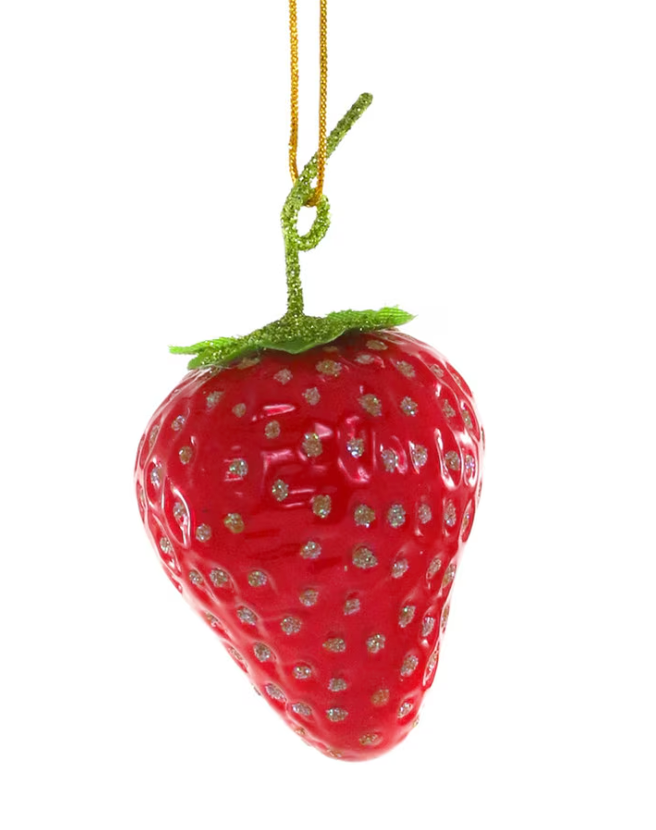 Fresh Strawberry Ornament
