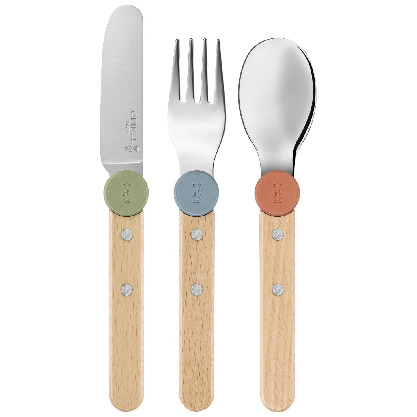 Le Petit Gourmet Kids Cutlery Set, Multi Color