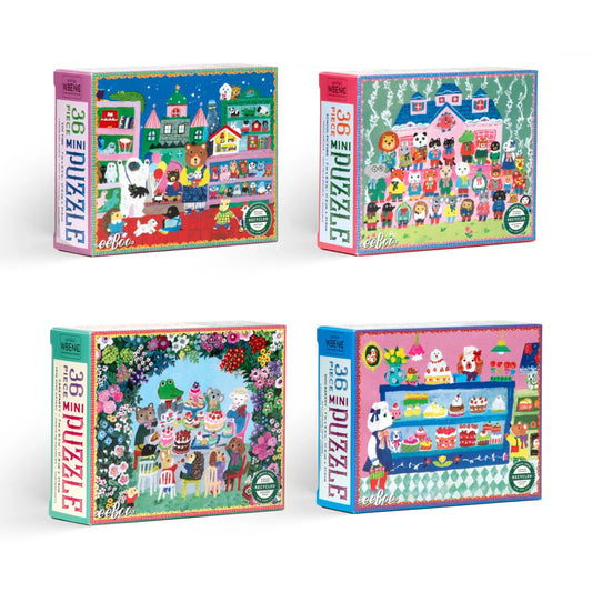 Eeboo | Yumi's Mini 36 Piece Puzzles