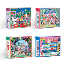 Load image into Gallery viewer, Eeboo | Yumi&#39;s Mini 36 Piece Puzzles
