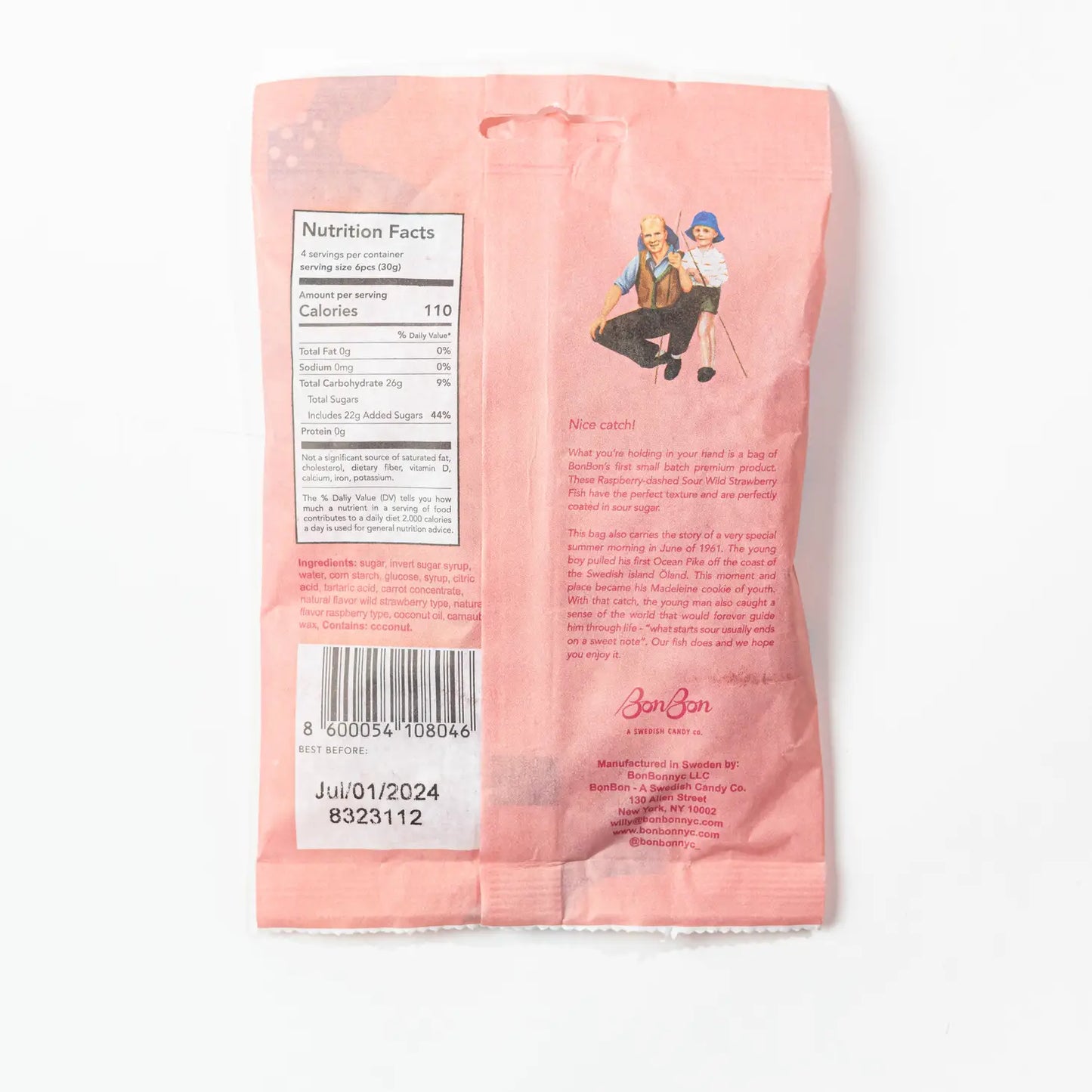 Sour Wild Strawberry Fish