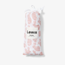 Load image into Gallery viewer, Lewis | Muslin Swaddle in Blush Bunny
